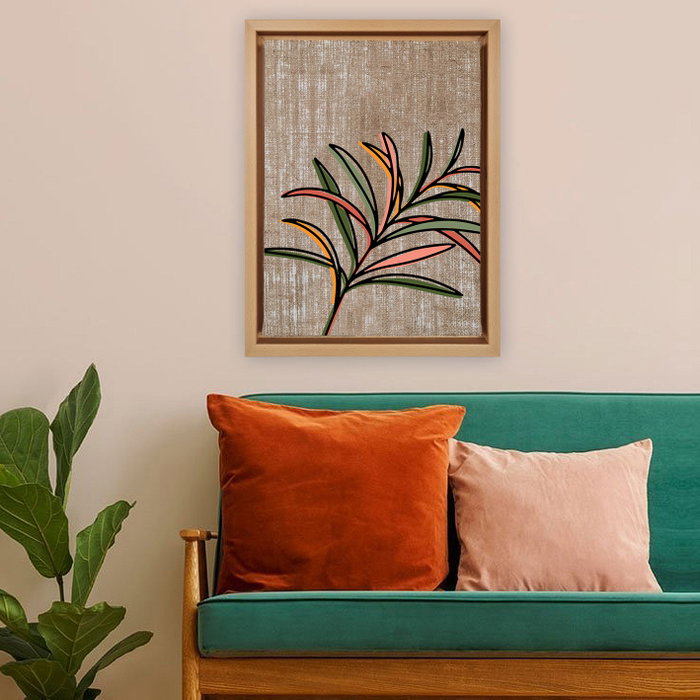 Wallity Lienzo Decorativo Multicolor 36 x 46 cm